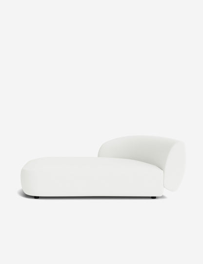 Claret Modular Left Chaise