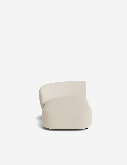 Claret Modular Left Chaise
