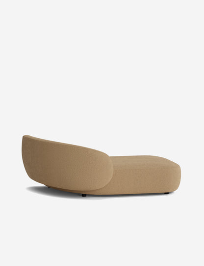 Claret Modular Left Chaise