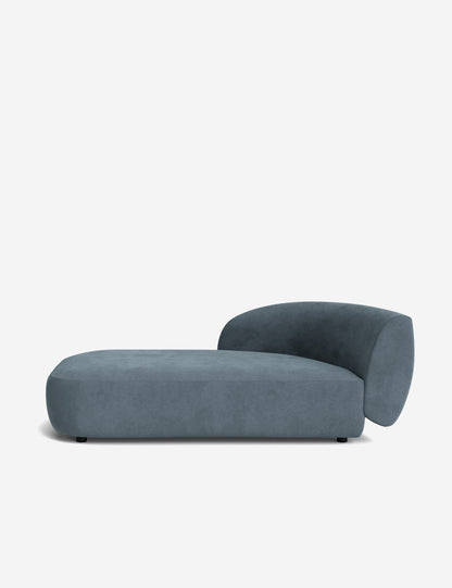 Claret Modular Left Chaise