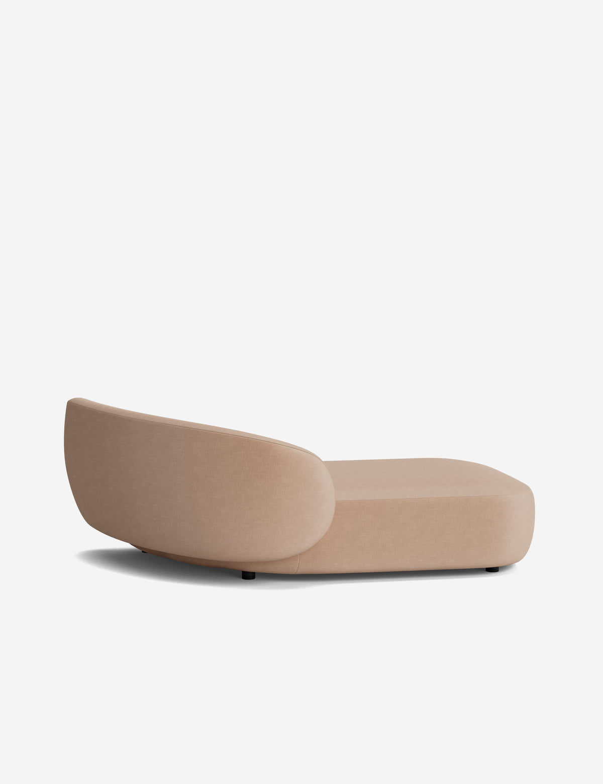 Claret Modular Left Chaise