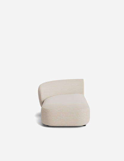 Claret Modular Left Chaise