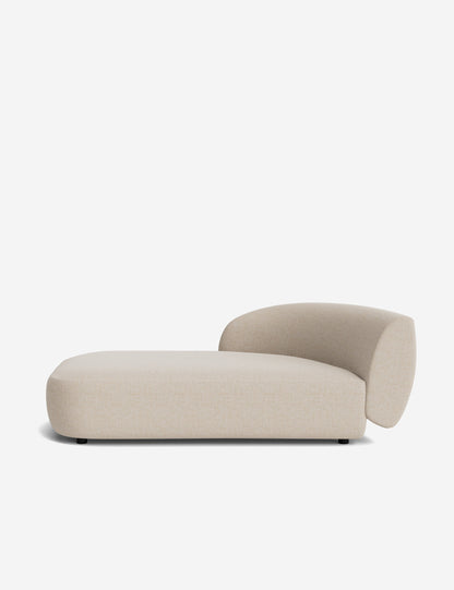 Claret Modular Left Chaise