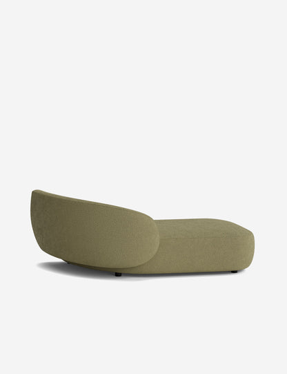 Claret Modular Left Chaise