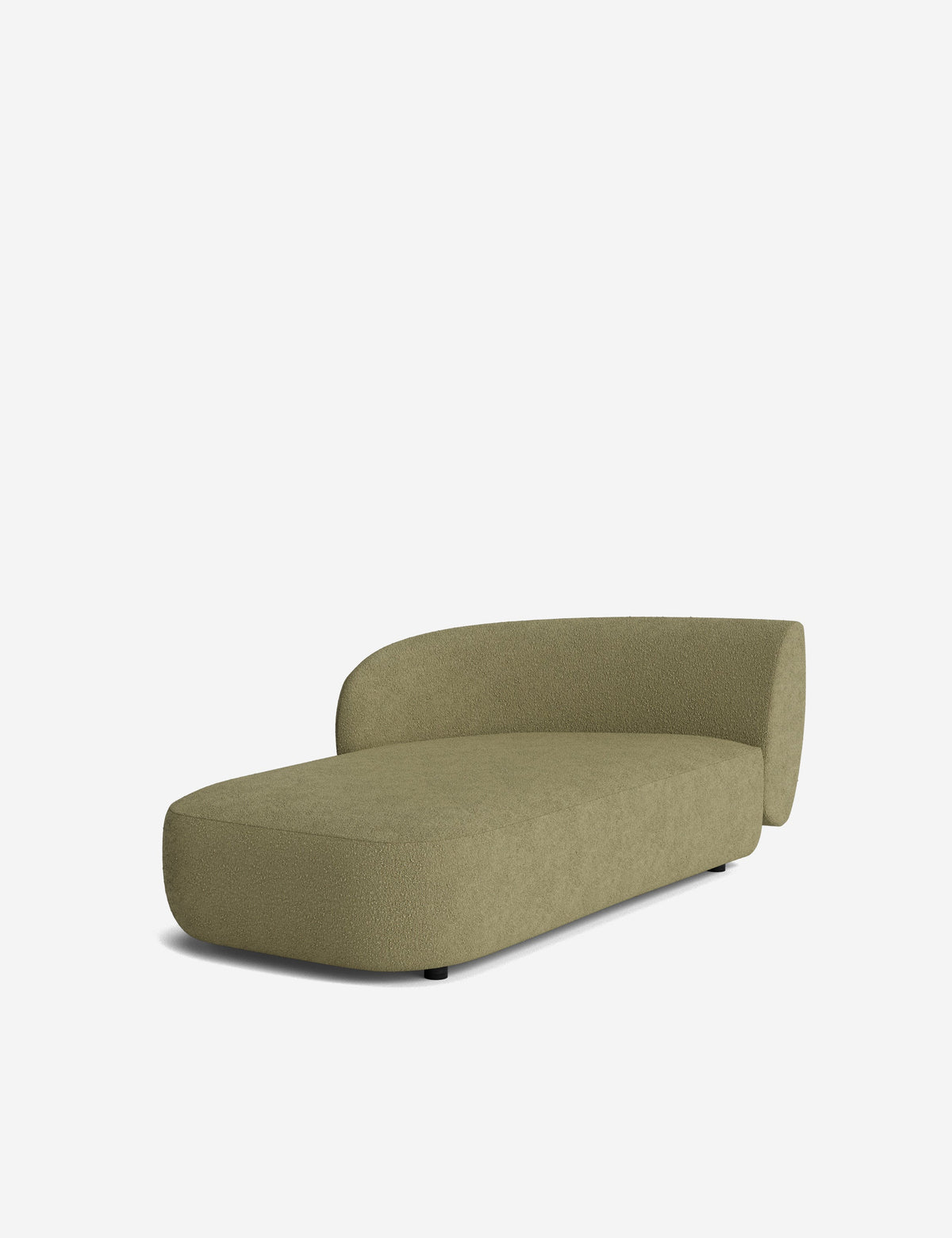 Claret Modular Left Chaise
