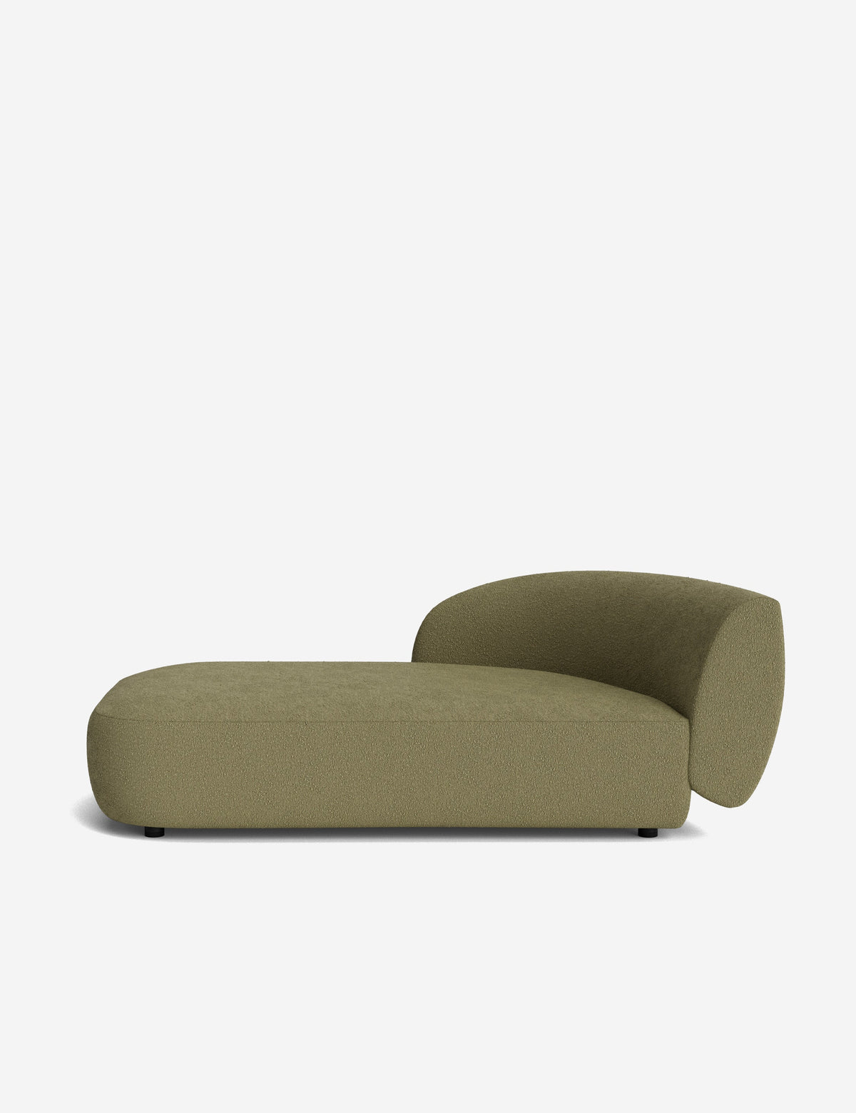 Claret Modular Left Chaise