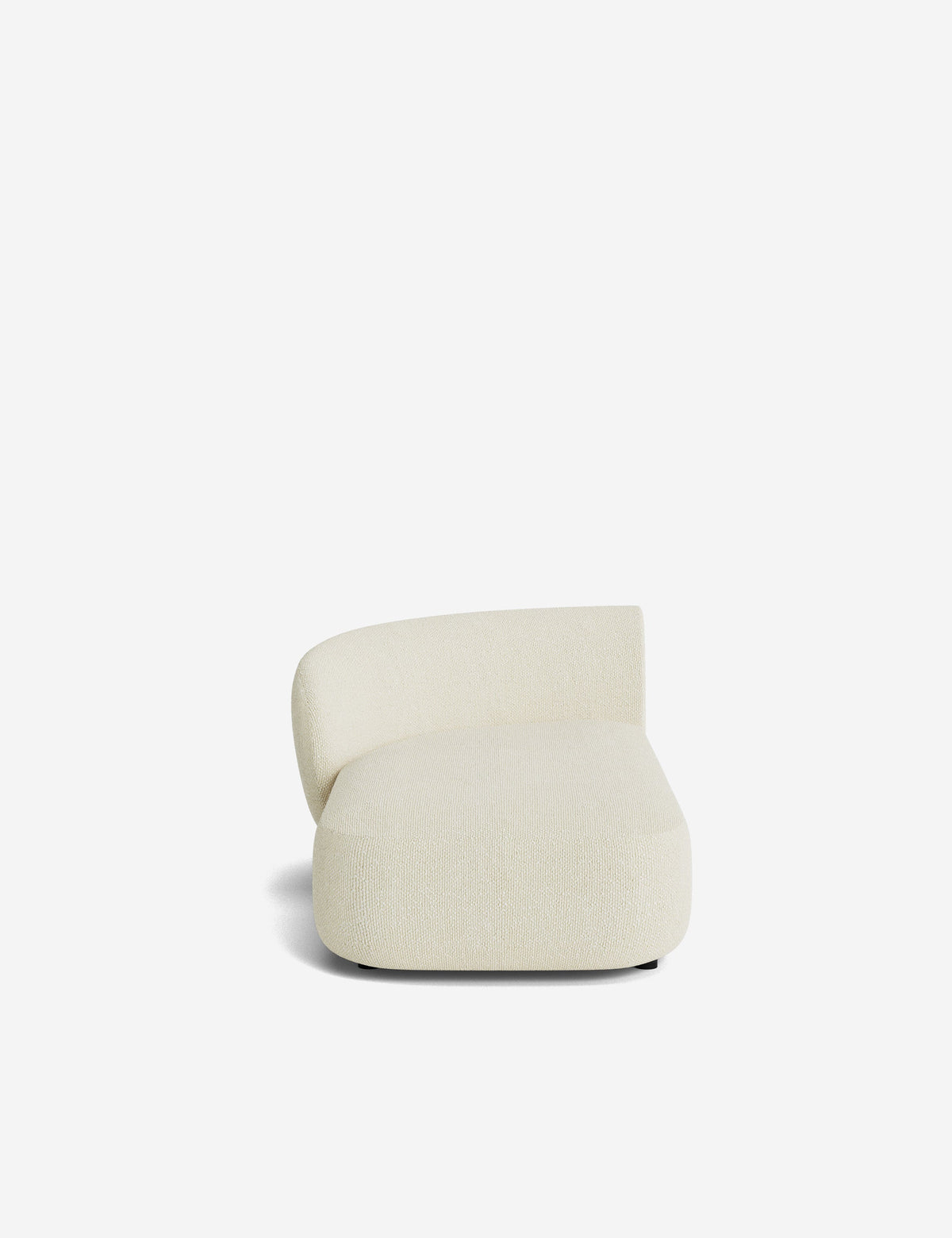 Claret Modular Left Chaise