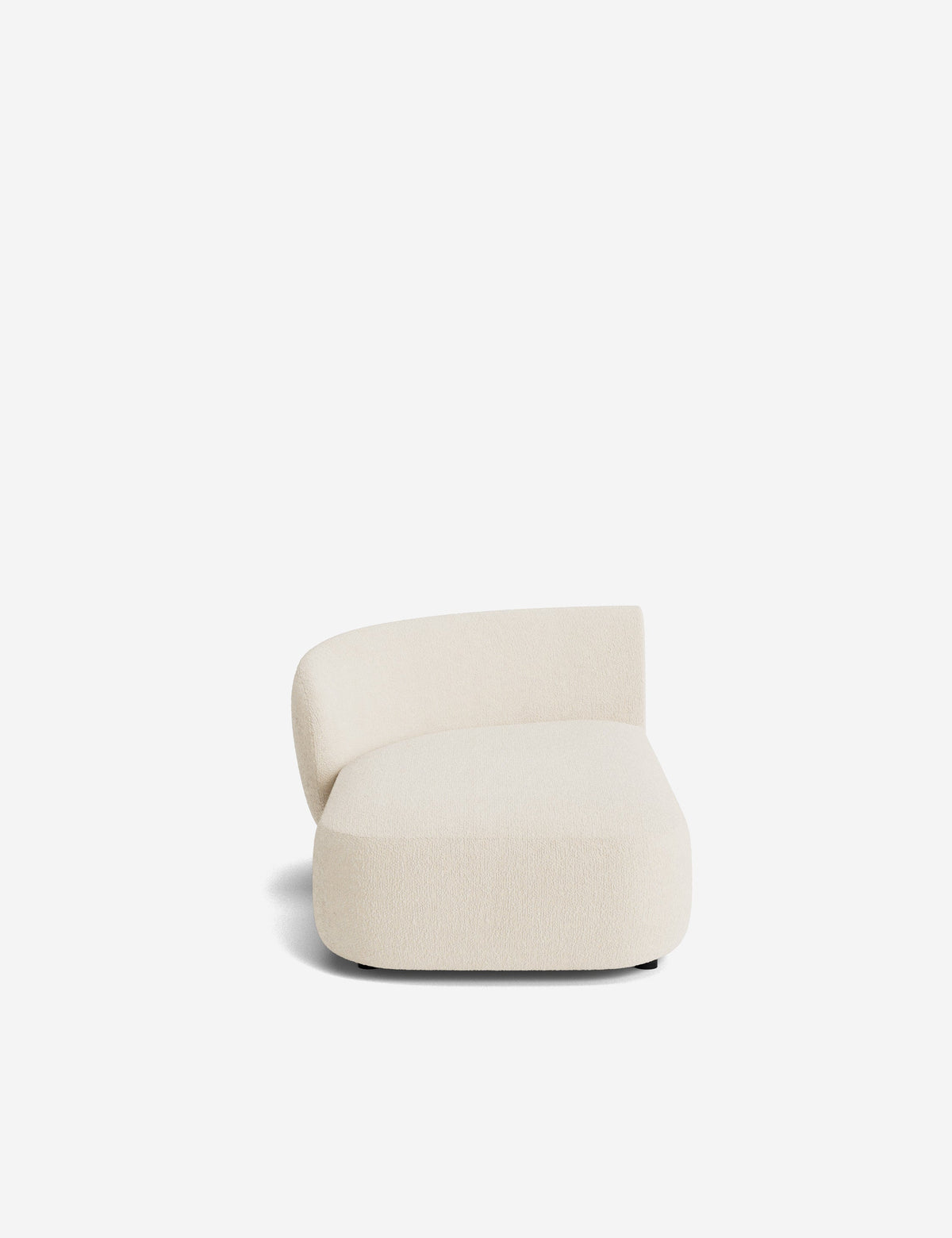 Claret Modular Left Chaise