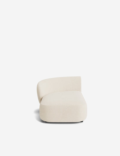 Claret Modular Left Chaise