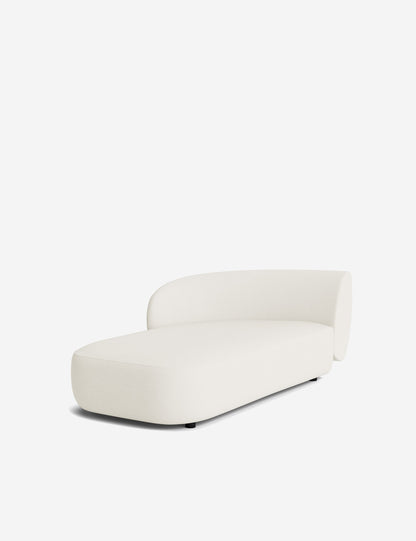 Claret Modular Left Chaise