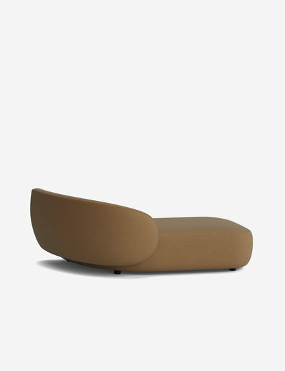 Claret Modular Left Chaise