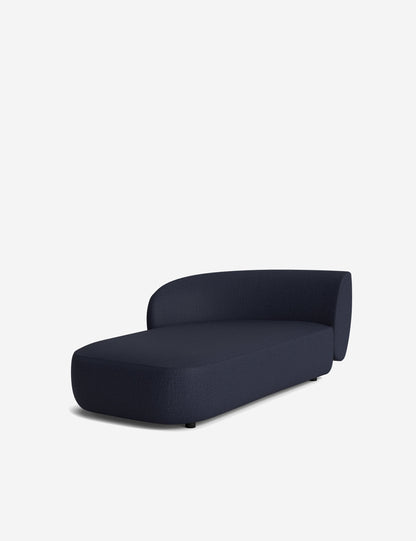Claret Modular Left Chaise