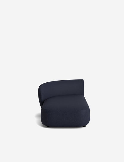 Claret Modular Left Chaise