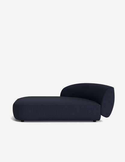 Claret Modular Left Chaise