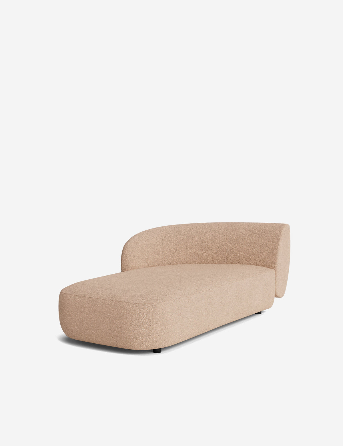 Claret Modular Left Chaise