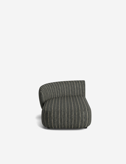 Claret Modular Left Chaise