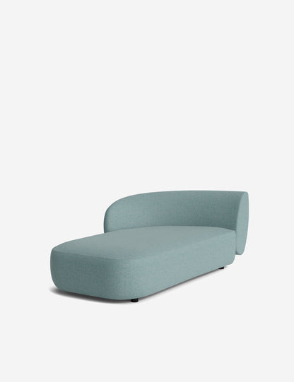 Claret Modular Left Chaise