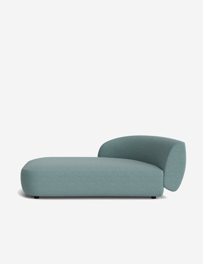 Claret Modular Left Chaise