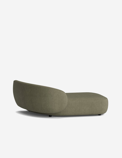 Claret Modular Left Chaise