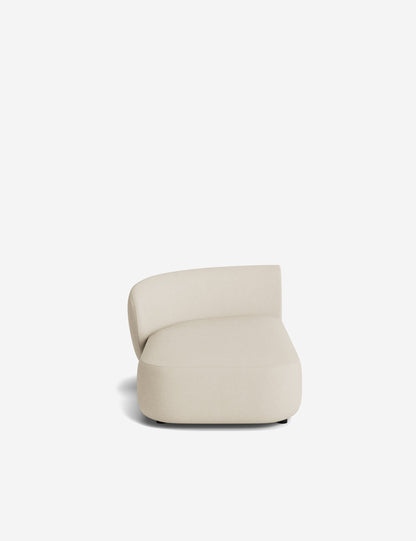 Claret Modular Left Chaise