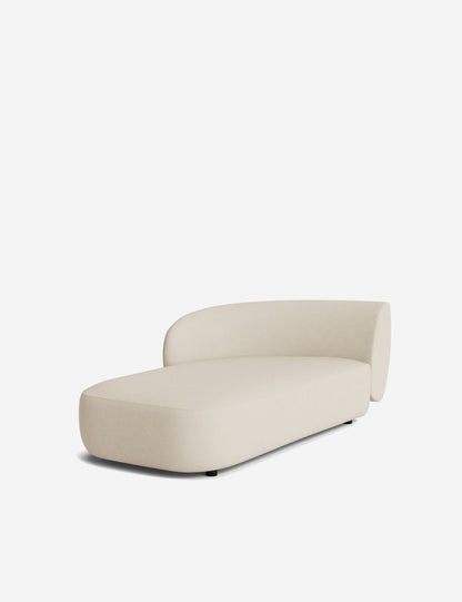 Claret Modular Left Chaise
