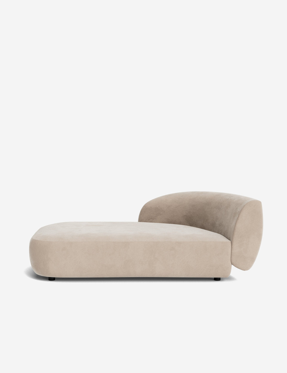 Claret Modular Left Chaise