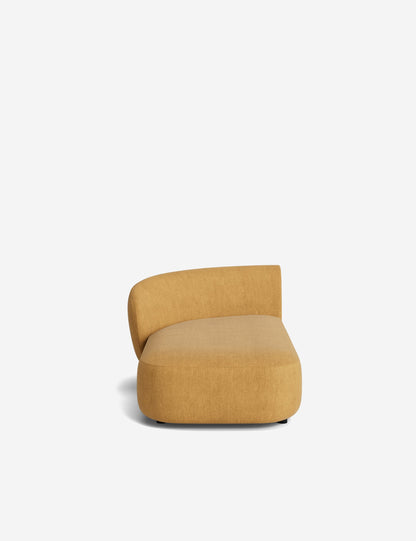 Claret Modular Left Chaise