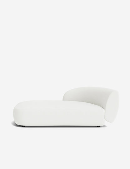 Claret Modular Left Chaise