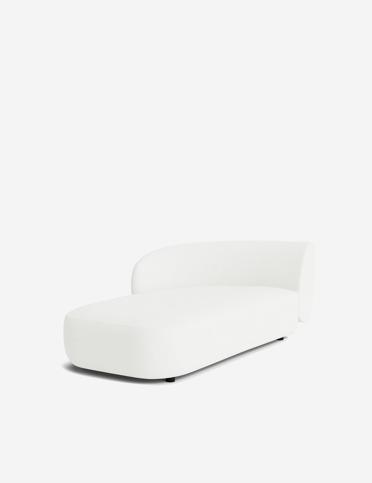 Claret Modular Left Chaise