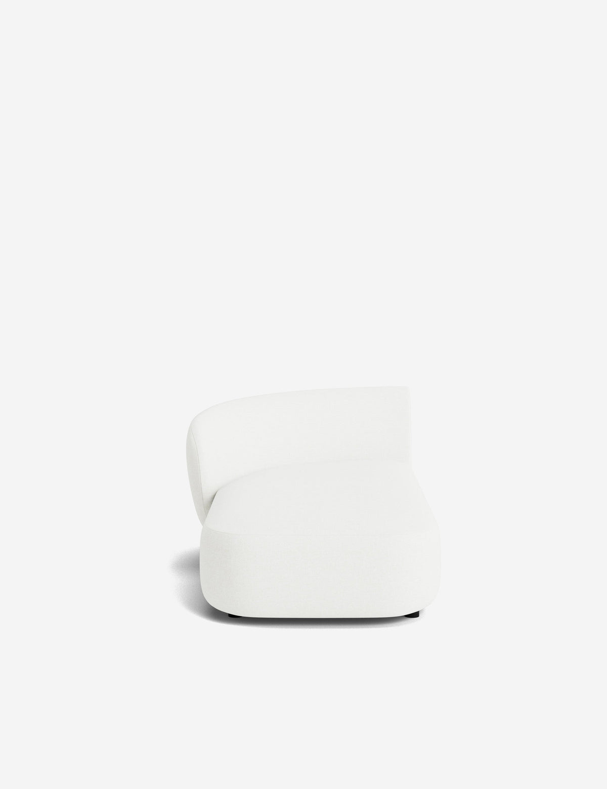 Claret Modular Left Chaise