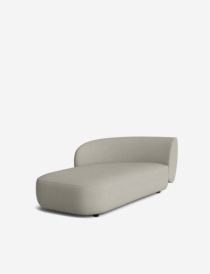 Claret Modular Left Chaise