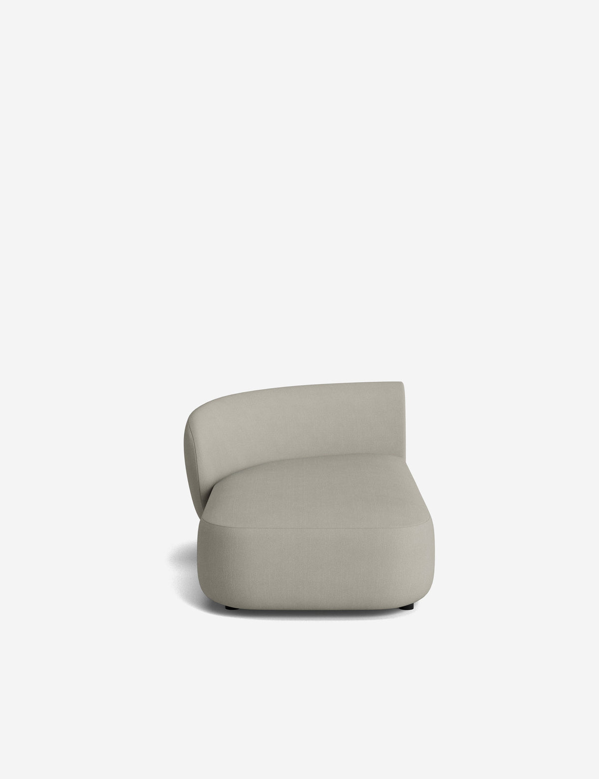 Claret Modular Left Chaise