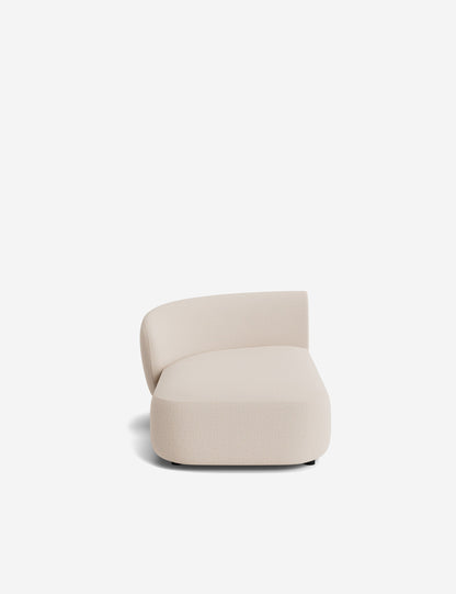 Claret Modular Left Chaise