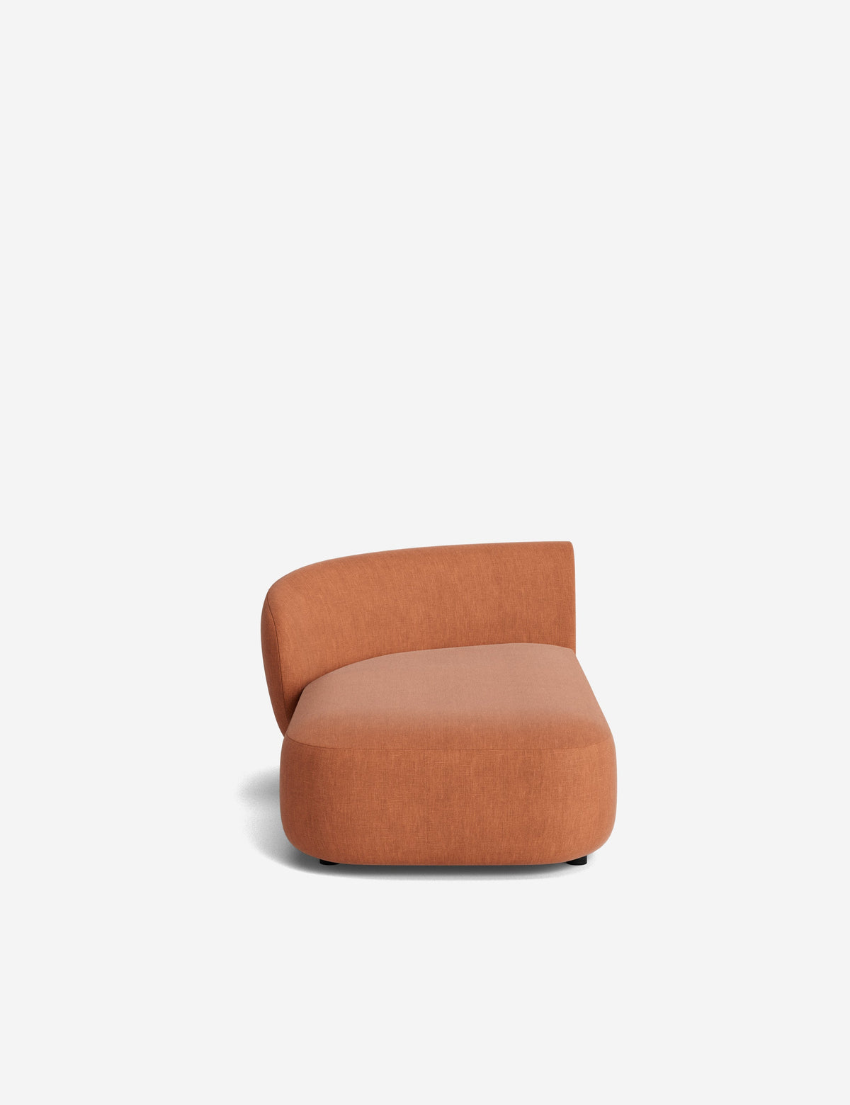 Claret Modular Left Chaise