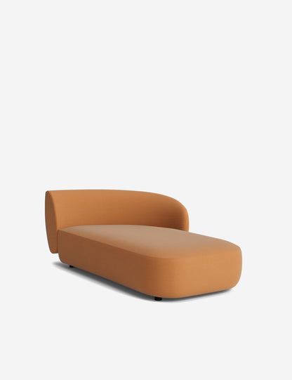 Claret Modular Right Chaise