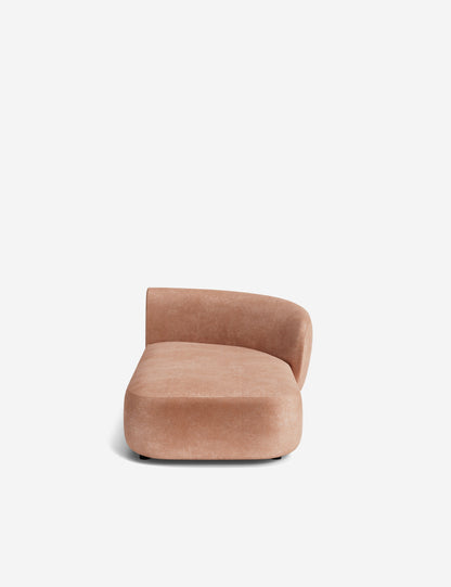 Claret Modular Right Chaise