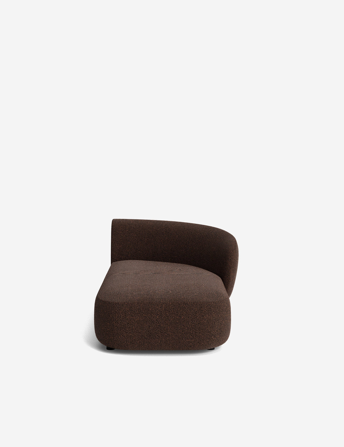 Claret Modular Right Chaise