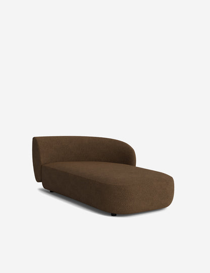 Claret Modular Right Chaise