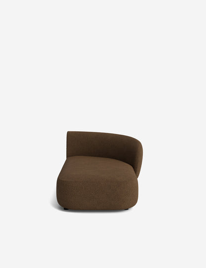 Claret Modular Right Chaise