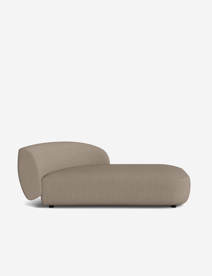 Claret Modular Right Chaise