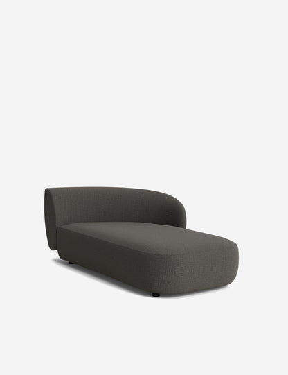Claret Modular Right Chaise