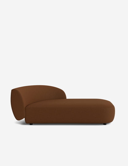Claret Modular Right Chaise