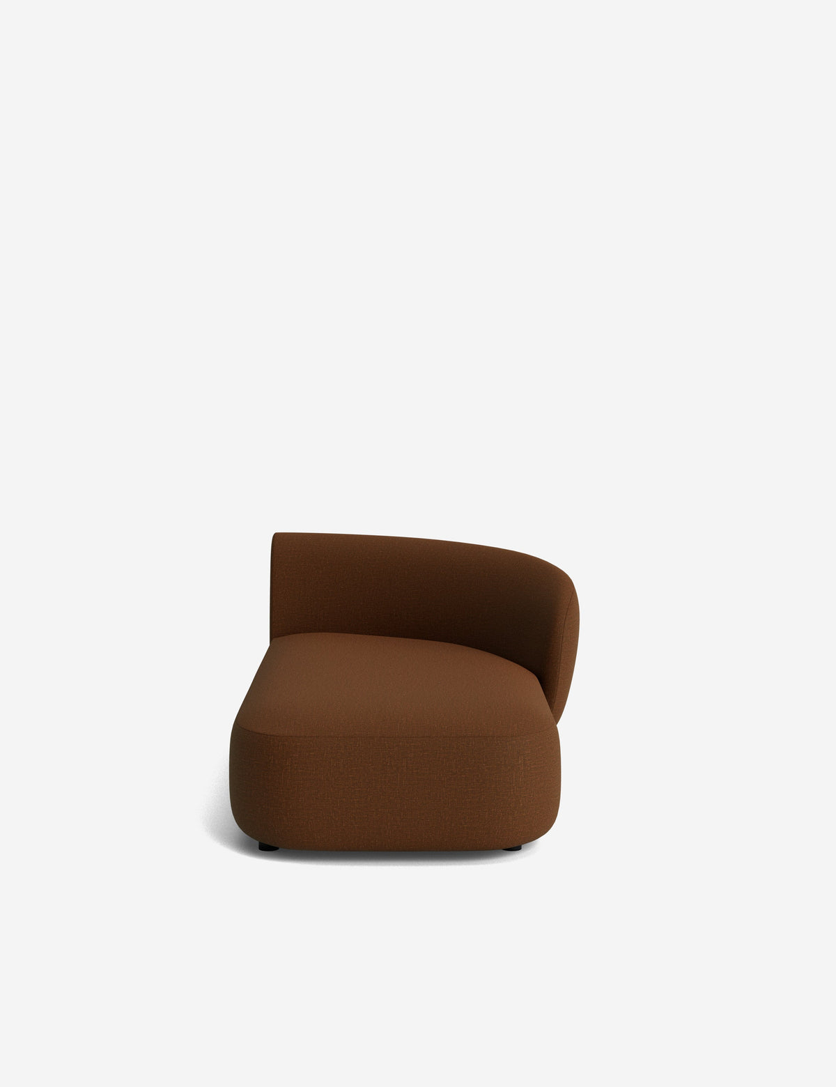Claret Modular Right Chaise