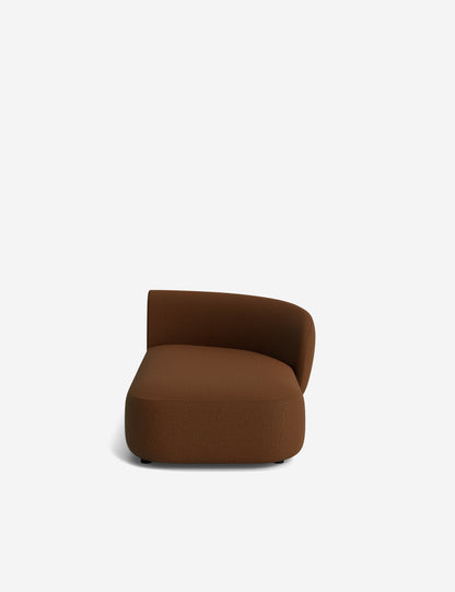 Claret Modular Right Chaise