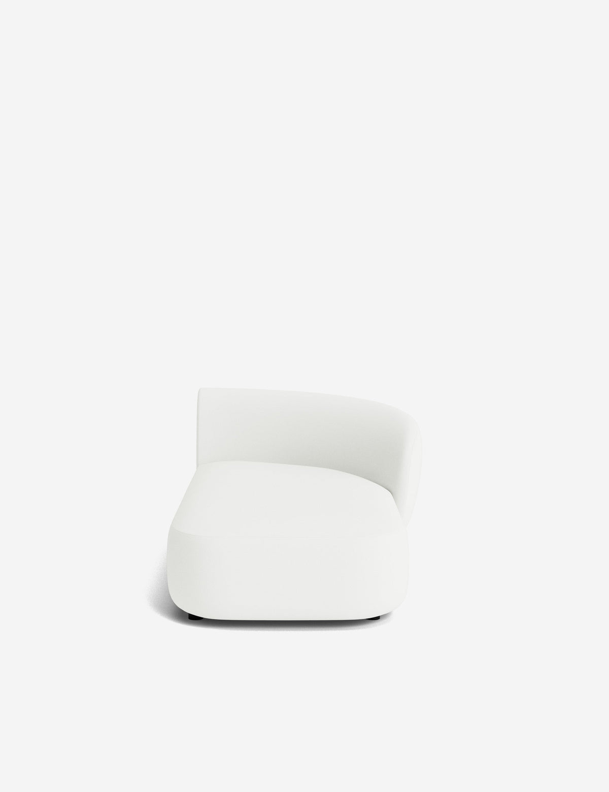 Claret Modular Right Chaise