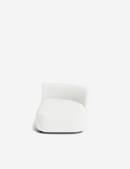 Claret Modular Right Chaise