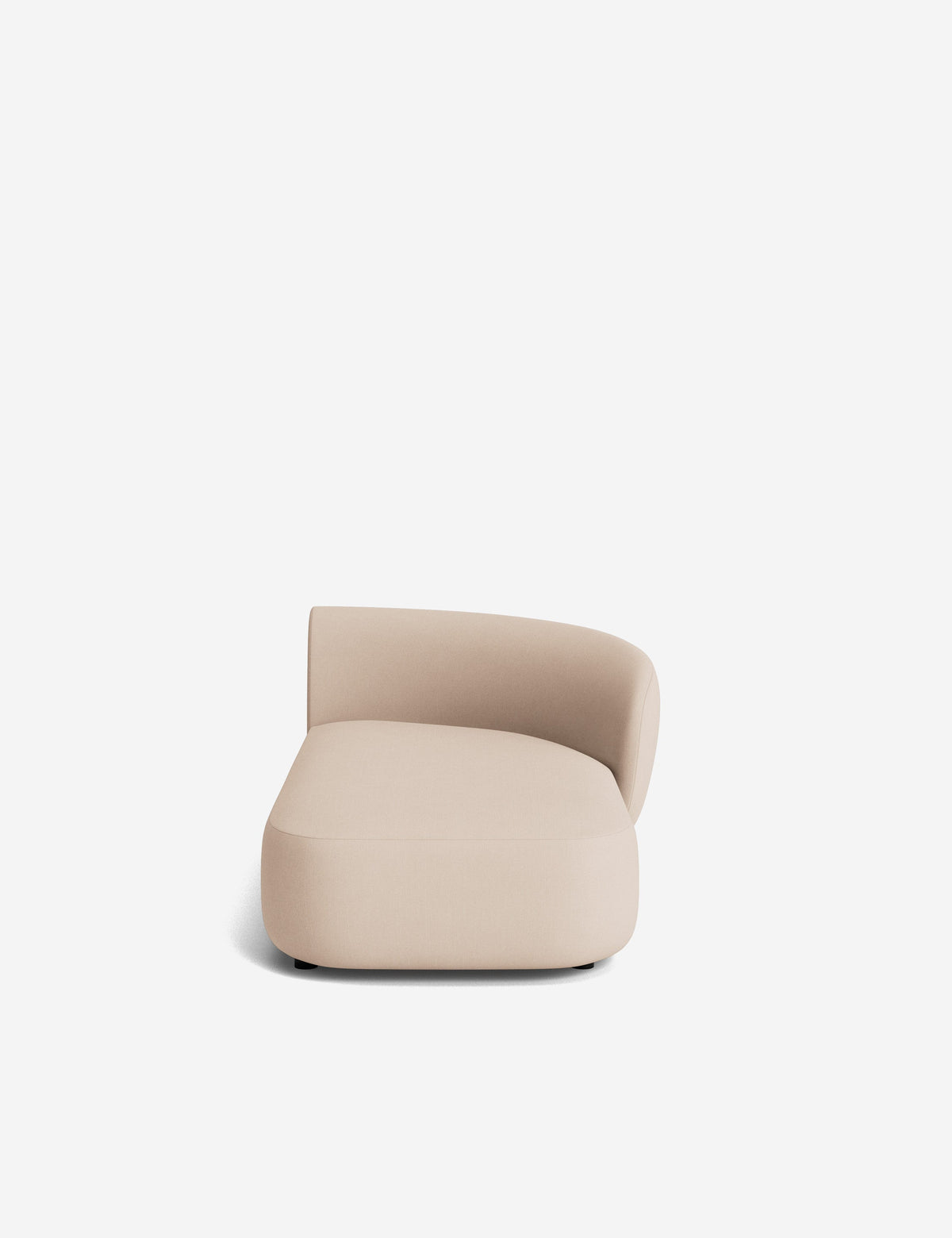 Claret Modular Right Chaise