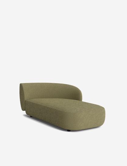 Claret Modular Right Chaise