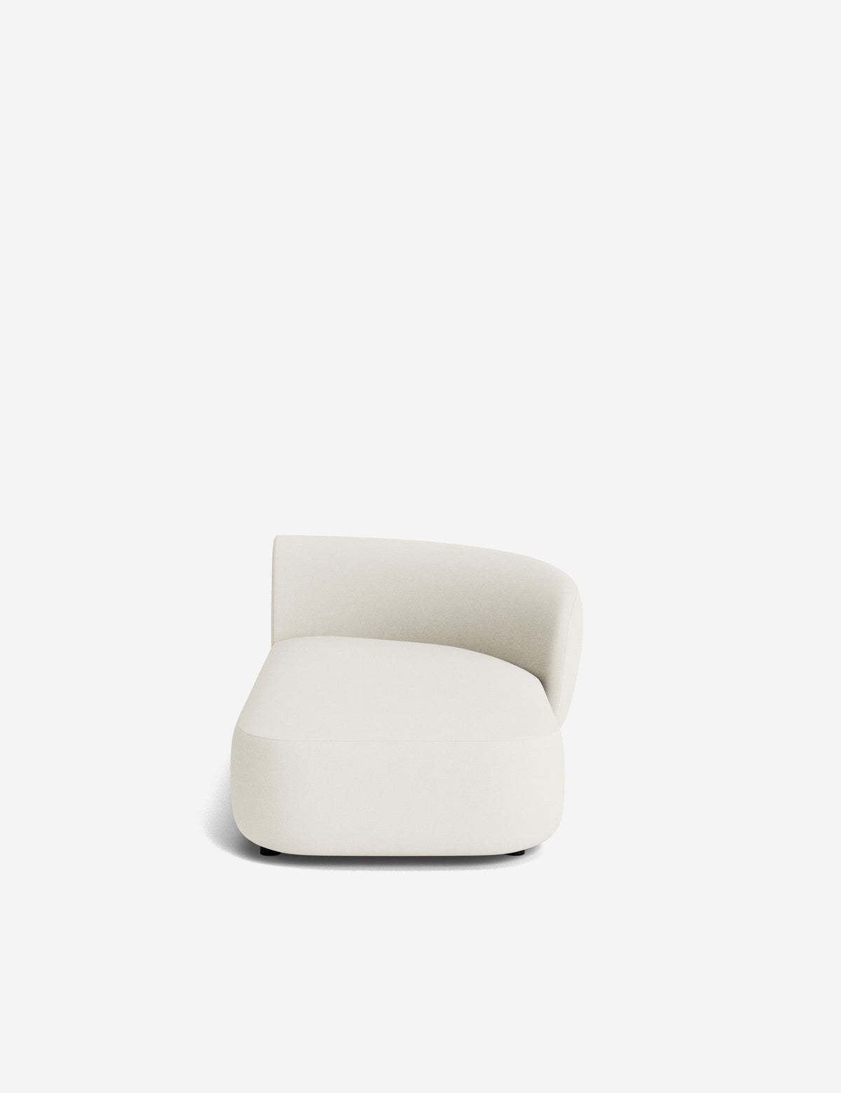 Claret Modular Right Chaise