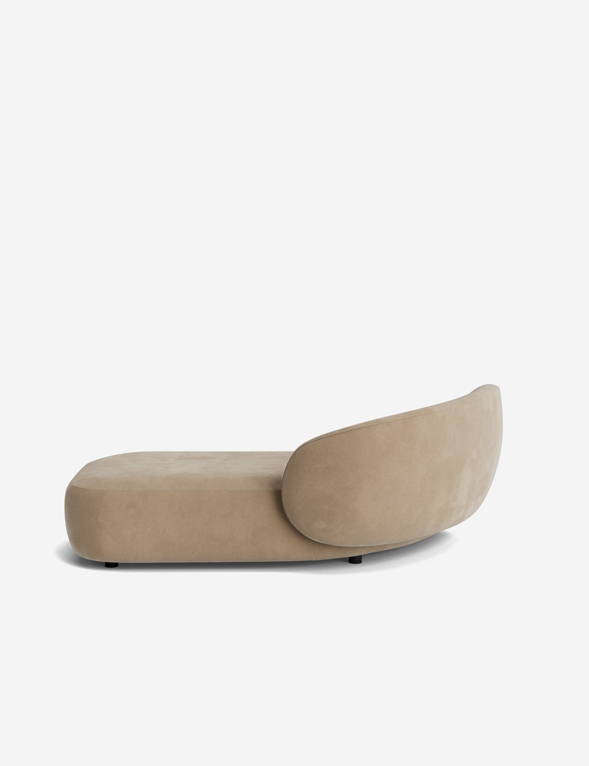 Claret Modular Right Chaise